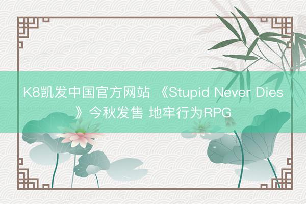 K8凯发中国官方网站 《Stupid Never Dies》今秋发售 地牢行为RPG