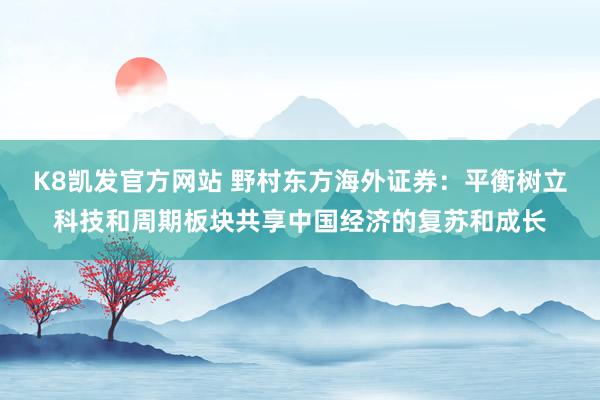 K8凯发官方网站 野村东方海外证券：平衡树立科技和周期板块共享中国经济的复苏和成长